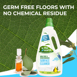 Eucalyptus Disinfectant Floor Cleaner, Non-Toxic and Biodegradable, Complete Germs Removal, 975ml