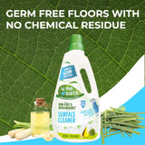 Citronella Disinfectant Floor Cleaner, Non-Toxic and Biodegradable, Removes 99.9% Germs, 975ml